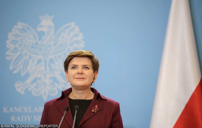 Premier Beata Szydło /Rafal Oleksiewicz /Reporter