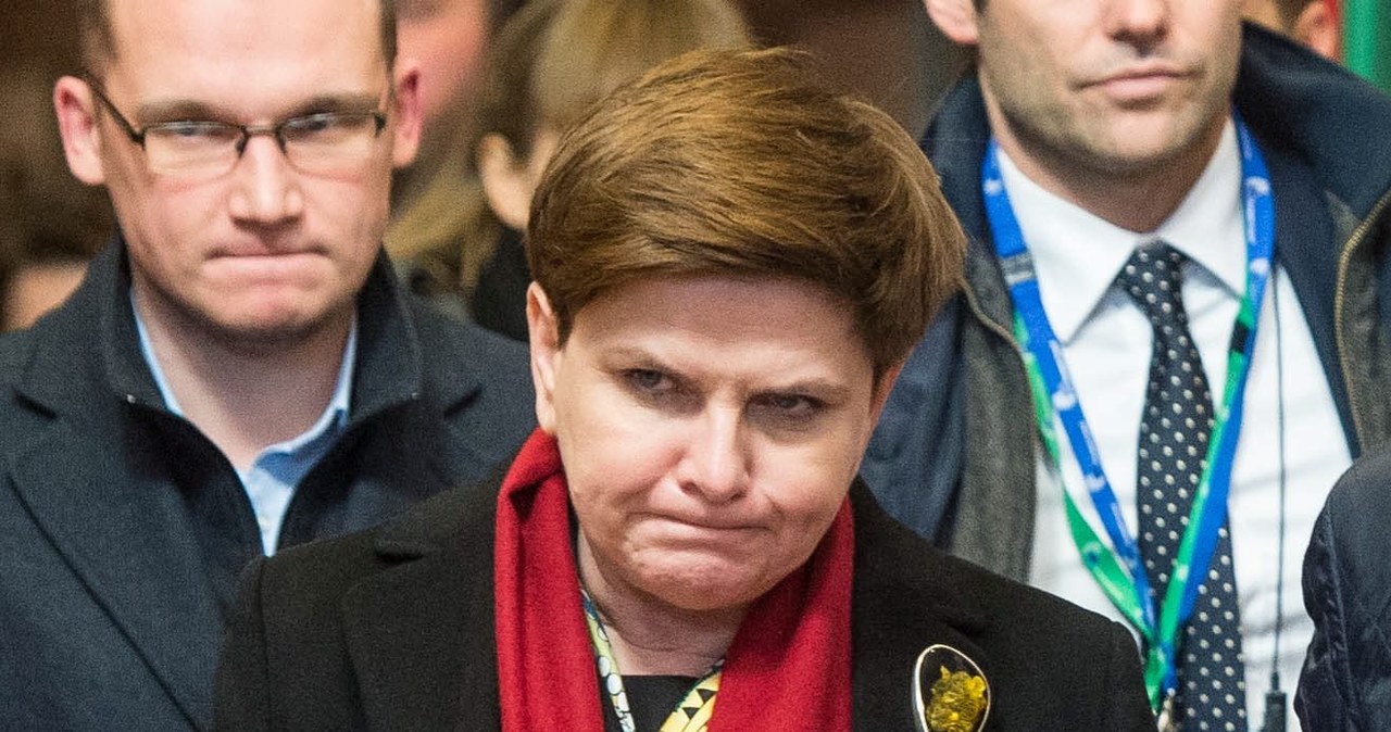 Premier Beata Szydło /STEPHANIE LECOCQ  /PAP/EPA