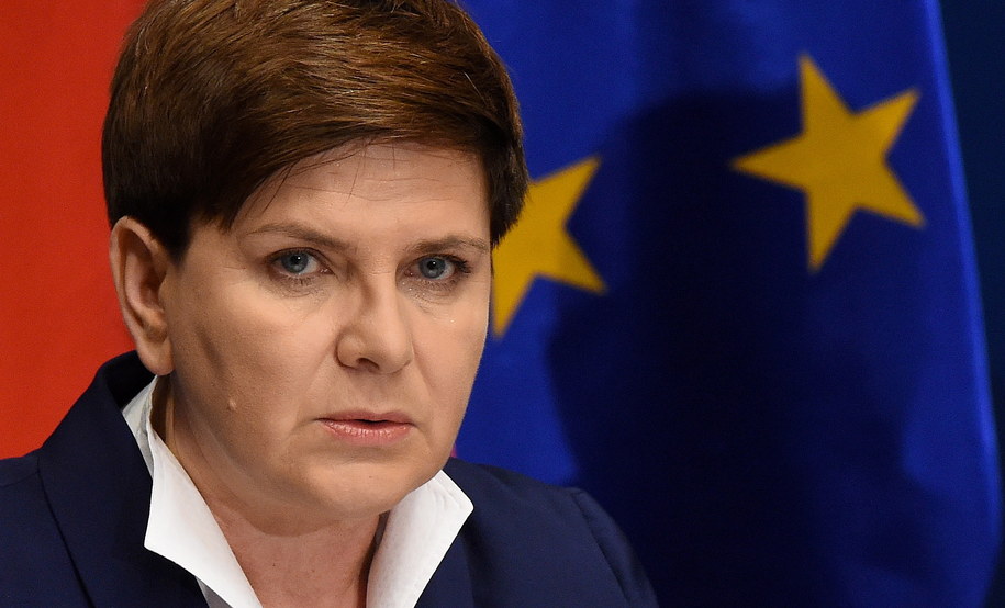 Premier Beata Szydło /Radek Pietruszka /PAP