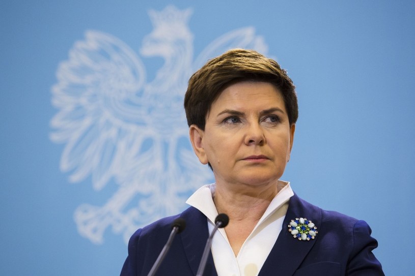 Premier Beata Szydło /Andrzej Hulimka  /Reporter