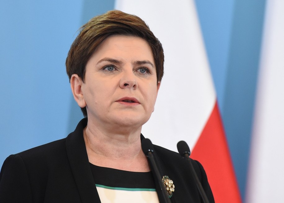 Premier Beata Szydło /Radek Pietruszka /PAP