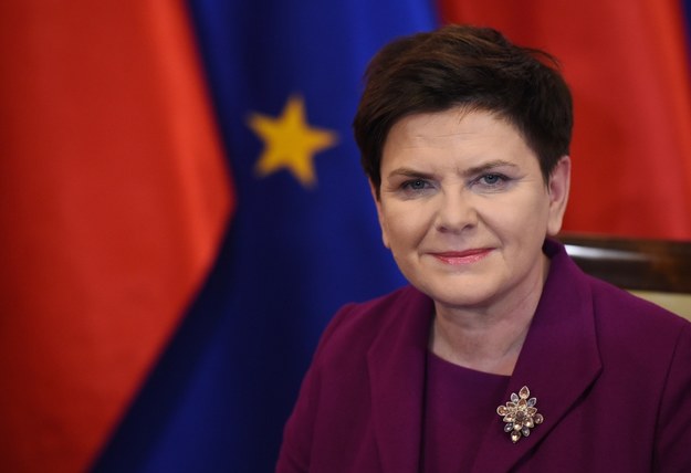 Premier Beata Szydło /Radek Pietruszka /PAP