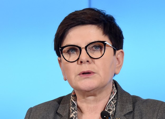 Premier Beata Szydło //Radek Pietruszka /PAP