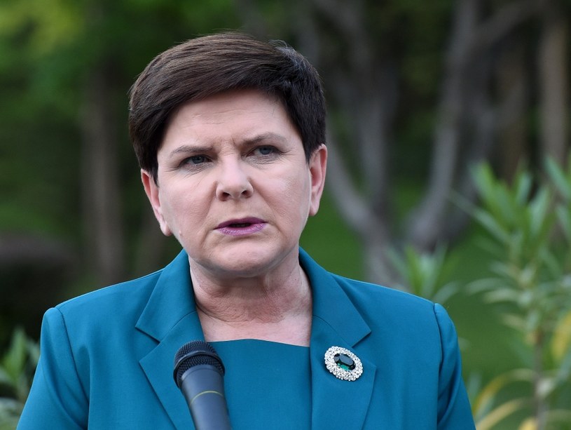 Premier Beata Szydło /Radek Pietruszka /PAP
