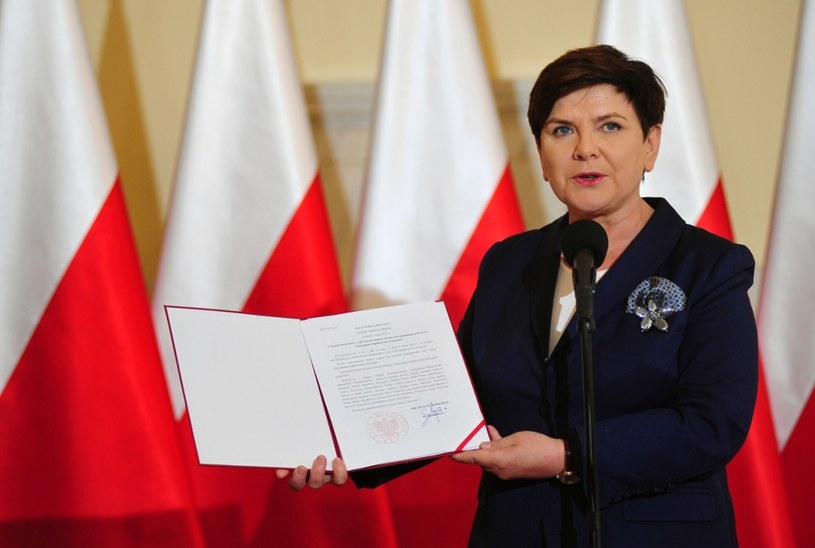 Premier Beata Szydło /fot. Piotr Smoliński /Reporter