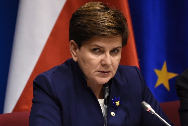Premier Beata Szydło /AFP