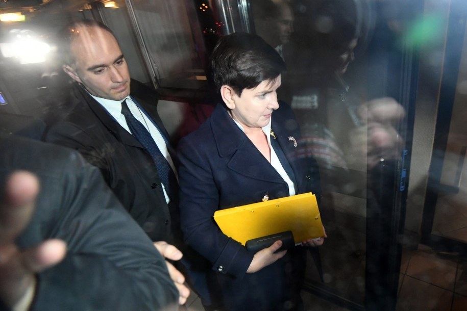 Premier Beata Szydło /Bartłomiej Zborowski /PAP