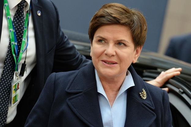 Premier Beata Szydło /AFP