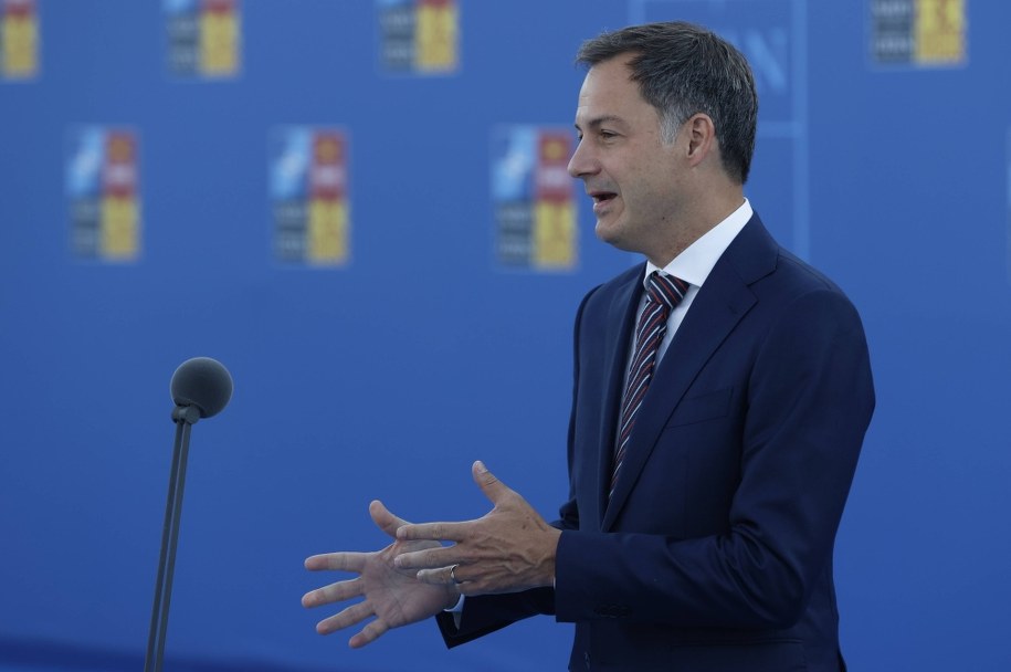 Premier Belgii Alexander De Croo /FERNANDO VILLAR /PAP/EPA
