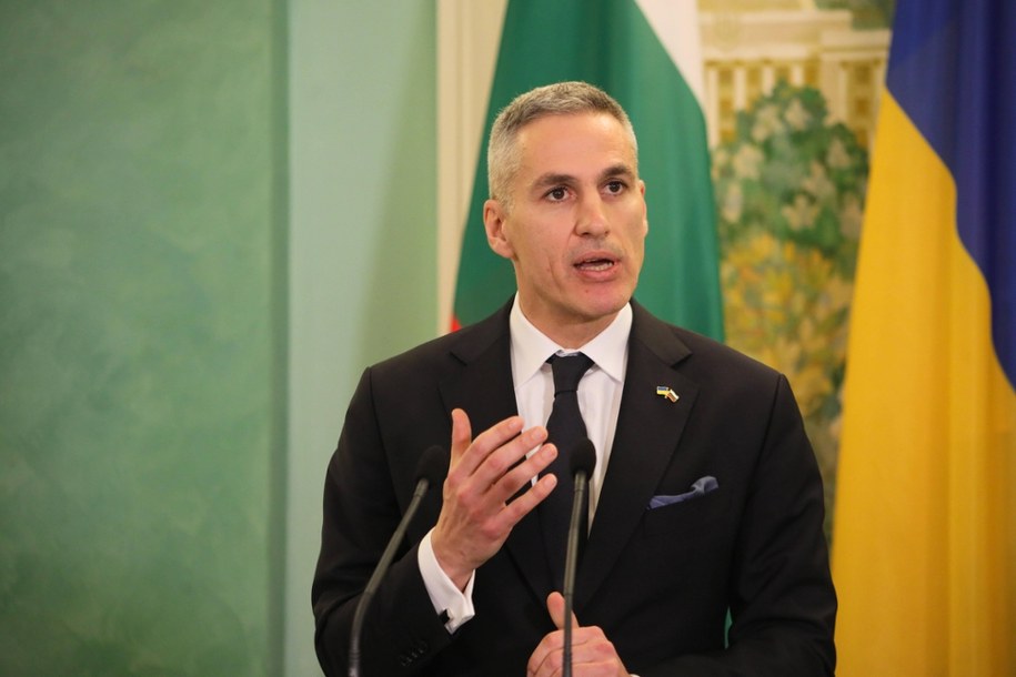 Premier Bułgarii Andrej Guriow /Yuliia Ovsiannikova /PAP/UKRINFORM