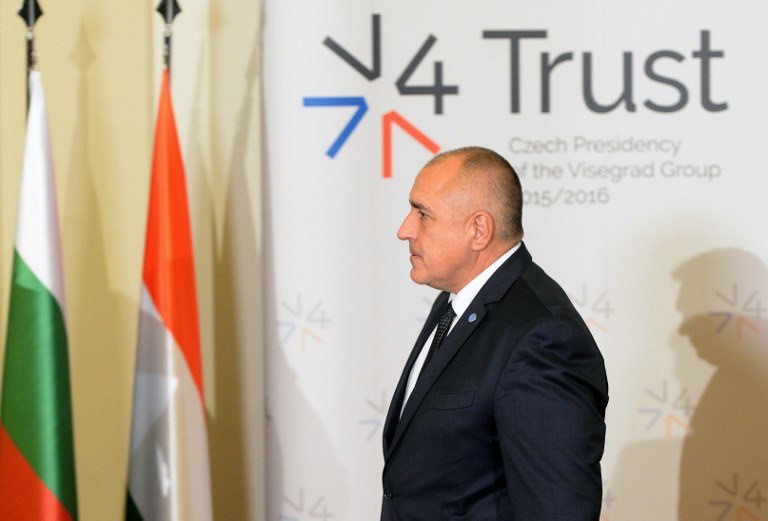 Premier Bułgarii Bojko Borisow (na zdj.) przyjął dymisję Petkowa /MICHAL CIZEK /AFP