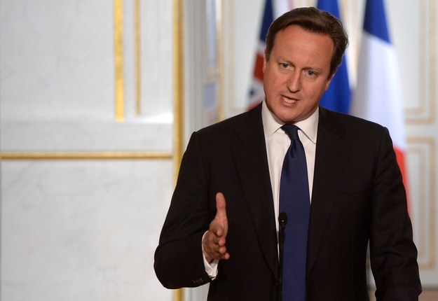 Premier David Cameron /Christophe Karaba /PAP/EPA