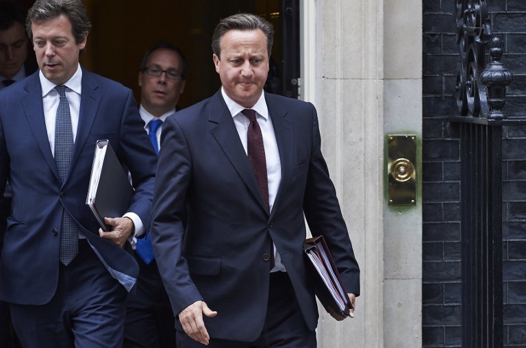 Premier David Cameron /AFP