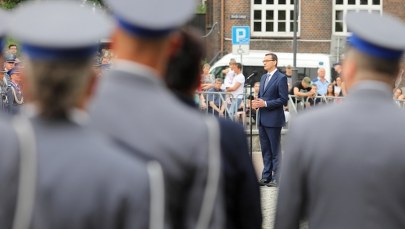 Premier do policjantów: Dziękuję za wierną, wspaniałą służbę 