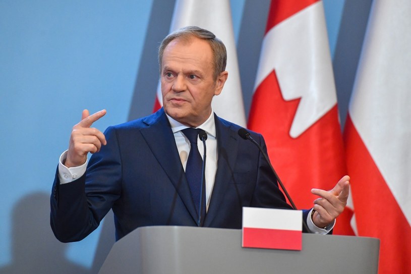 Premier Donald Tusk dał do zrozumienia, że Polska popiera przekazanie Ukrainie rosyjskich aktywów zamrożonych na Zachodzie /Piotr Nowak /PAP