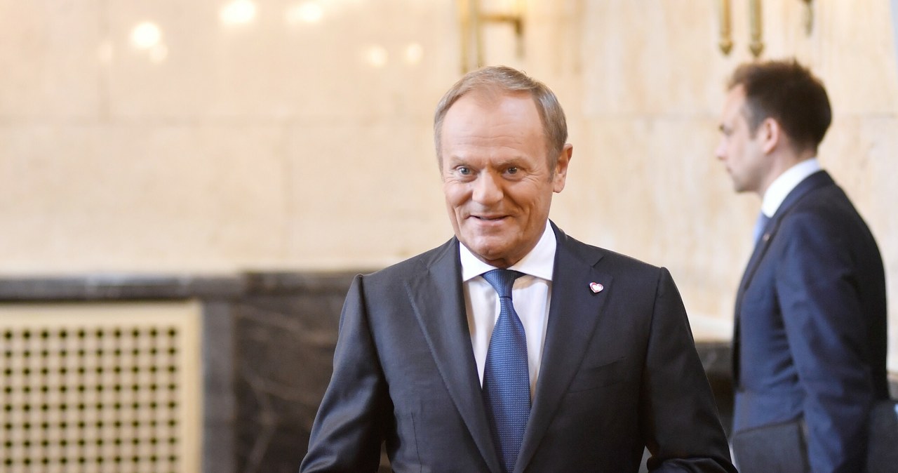 Premier Donald Tusk i minister finansów Andrzej Domański /Łukasz Kalinowski /Reporter