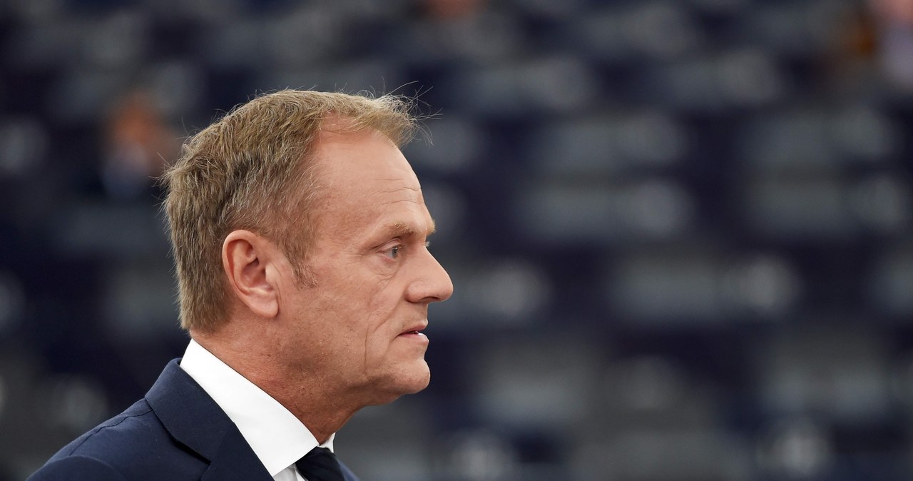 Premier Donald Tusk po nieformalnym spotkaniu w Paryżu nt. sytuacji w Ukrainie i bezpieczeństwa w Europie /FREDERICK FLORIN /AFP