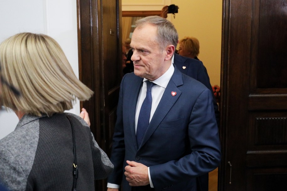 Premier Donald Tusk /Paweł Supernak /PAP