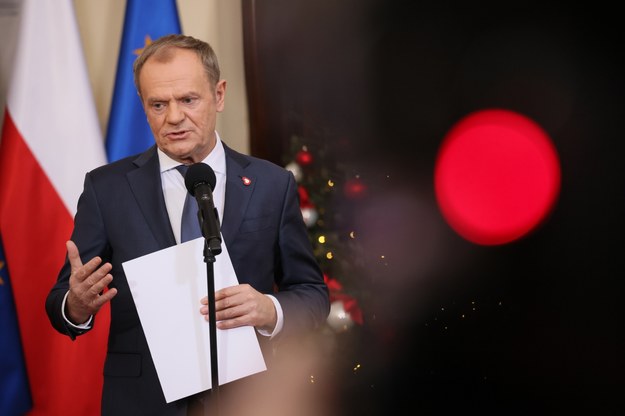 Premier Donald Tusk /	Leszek Szymański   /PAP