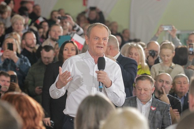 Premier Donald Tusk /Tomasz Waszczuk /PAP