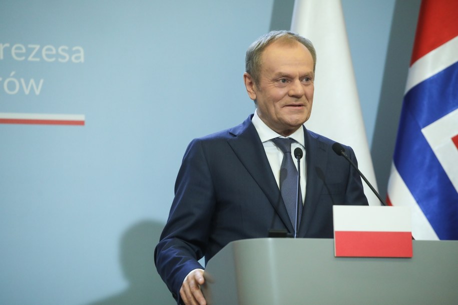 Premier Donald Tusk /Albert Zawada /PAP