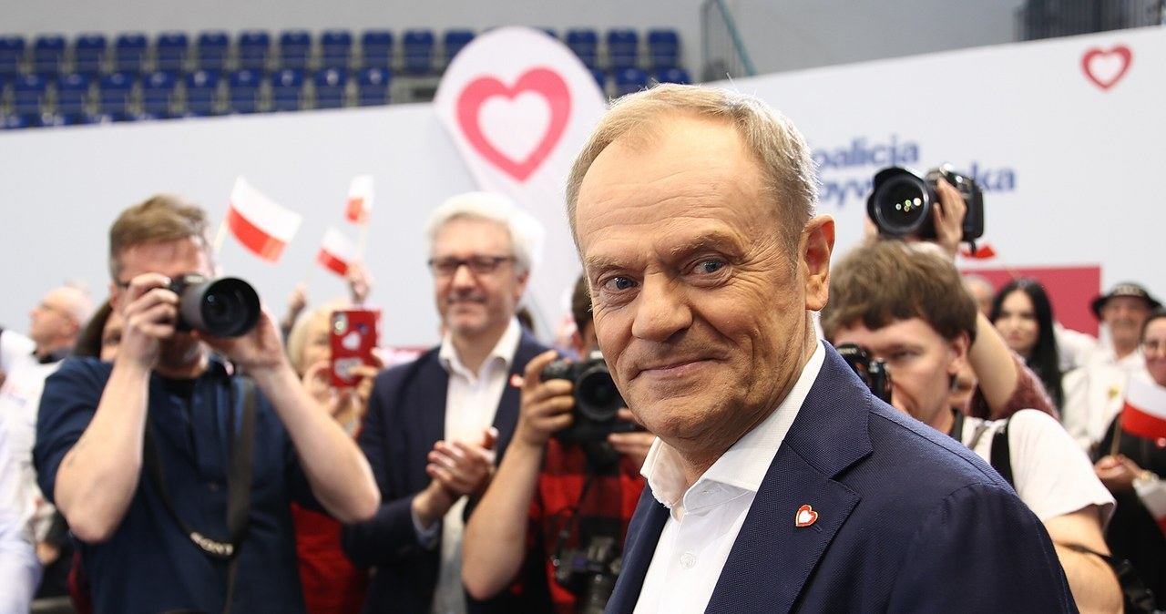 Premier Donald Tusk /	Łukasz Gągulski /PAP