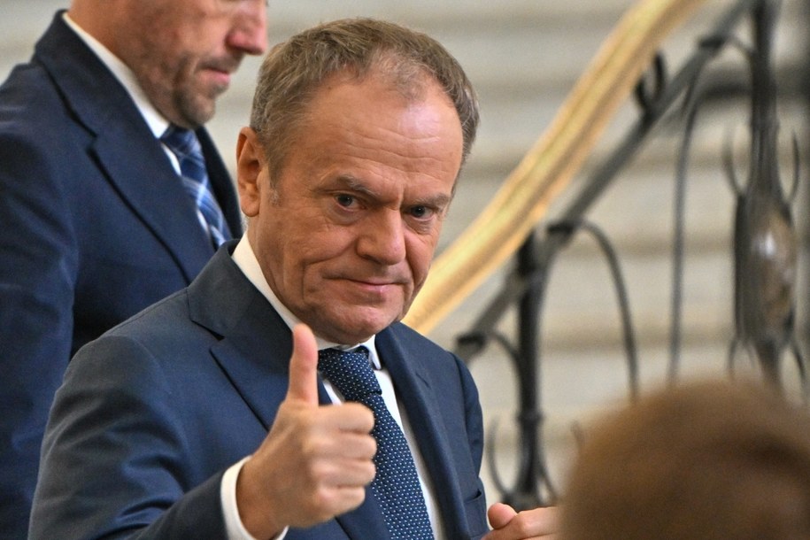 Premier Donald Tusk /Radek  Pietruszka /PAP