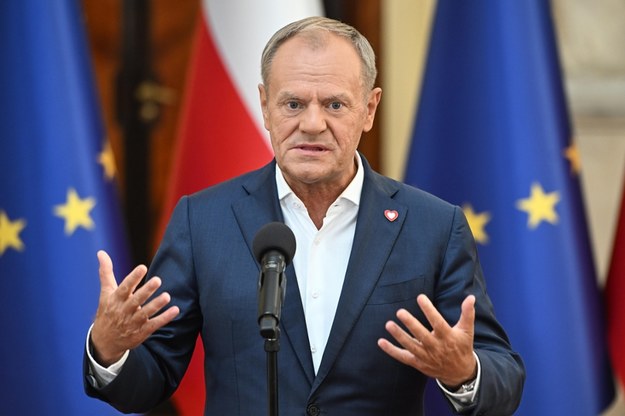 Premier Donald Tusk / 	Radek Pietruszka   /PAP