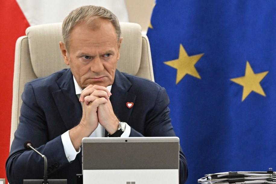 Premier Donald Tusk / 	Radek Pietruszka   /PAP