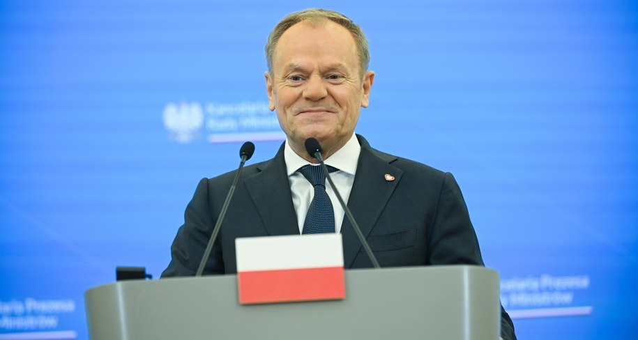 Premier Donald Tusk /Marcin Obara /PAP