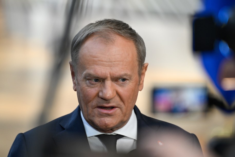 Premier Donald Tusk / 	Wiktor Dąbkowski    /PAP
