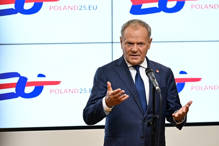 Premier Donald Tusk /Wiktor Dąbrowski /PAP