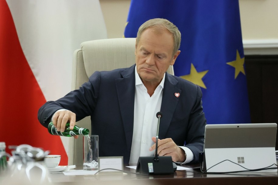 Premier Donald Tusk /Wojciech Olkusnik /East News