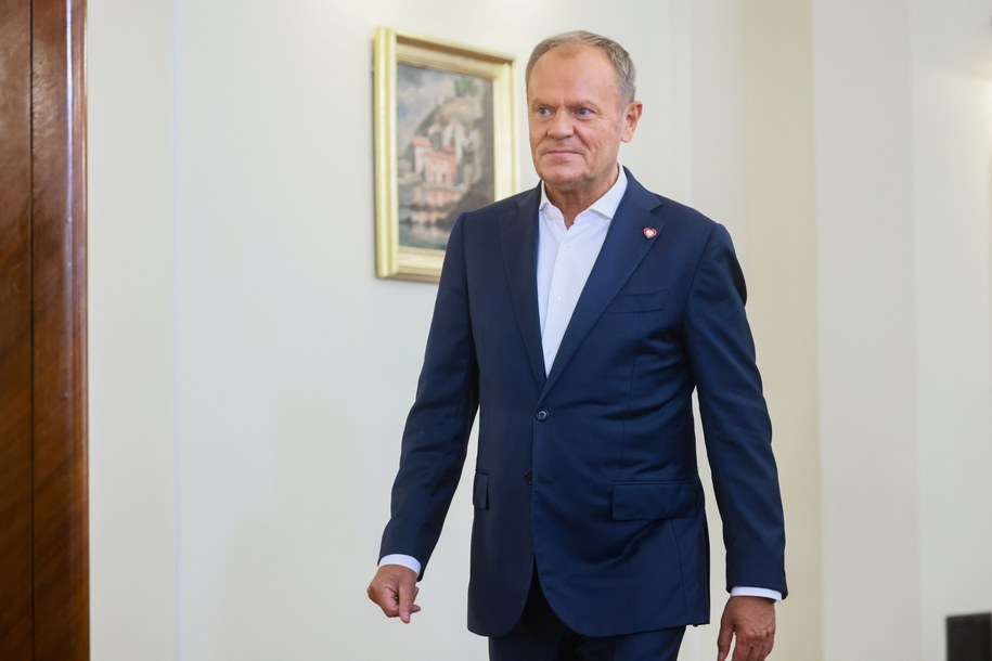 Premier Donald Tusk /	Leszek Szymański   /PAP