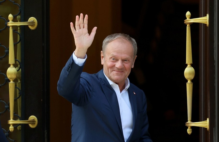 Premier Donald Tusk /Wojciech Olkusnik /East News