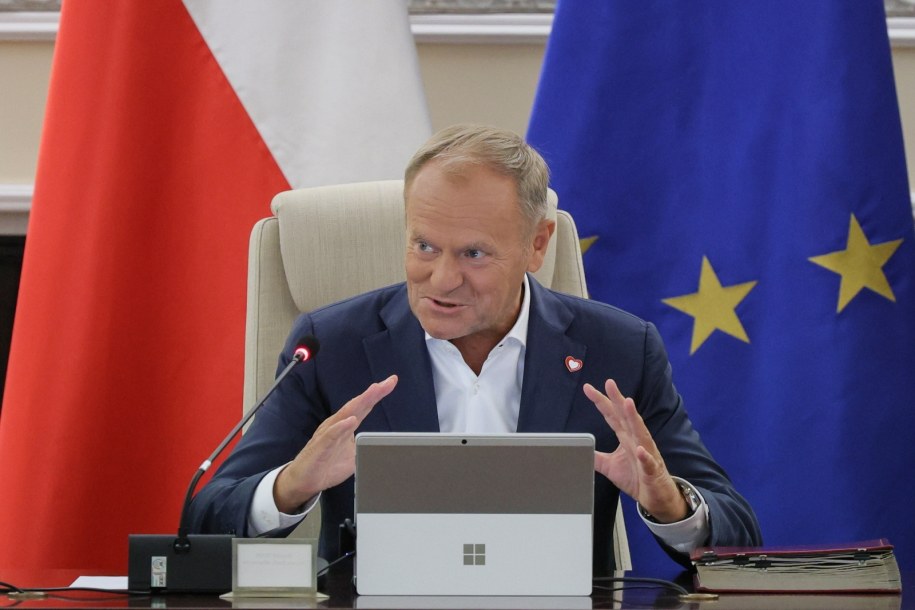 Premier Donald Tusk /Paweł Supernak /PAP