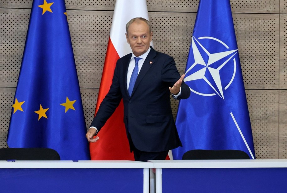 Premier Donald Tusk /Wojciech Olkusnik/ /East News