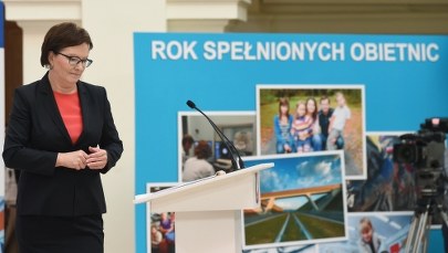 Premier Ewa Kopacz podsumowuje rok swojej pracy. A jak Wy ją oceniacie?