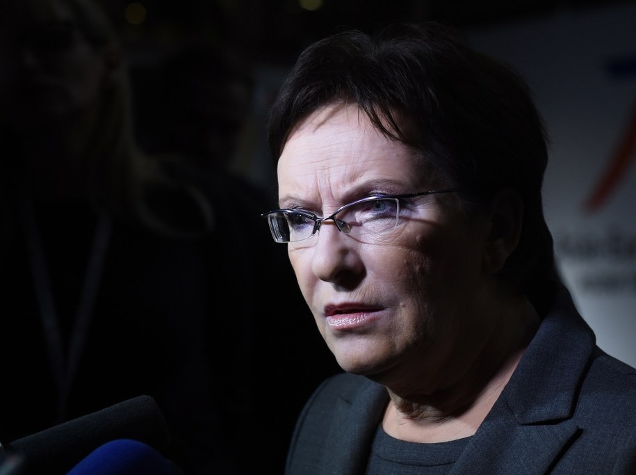 Premier Ewa Kopacz /Radek Pietruszka   (PAP) /PAP