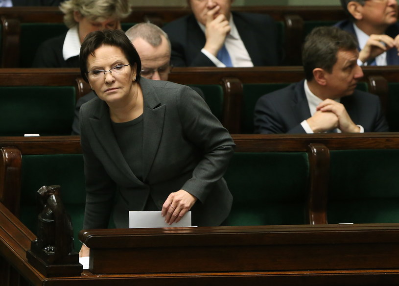 Premier Ewa Kopacz /Tomasz Gzell /PAP