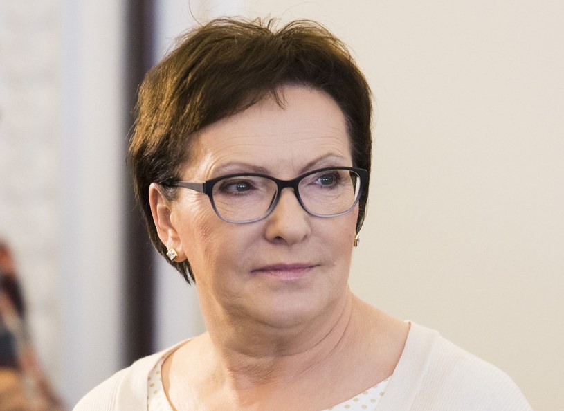 Premier Ewa Kopacz /Andrzej Hulimka  /Reporter