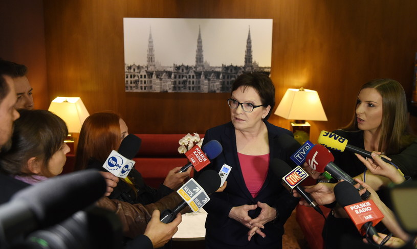 Premier Ewa Kopacz /Radek Pietruszka /PAP