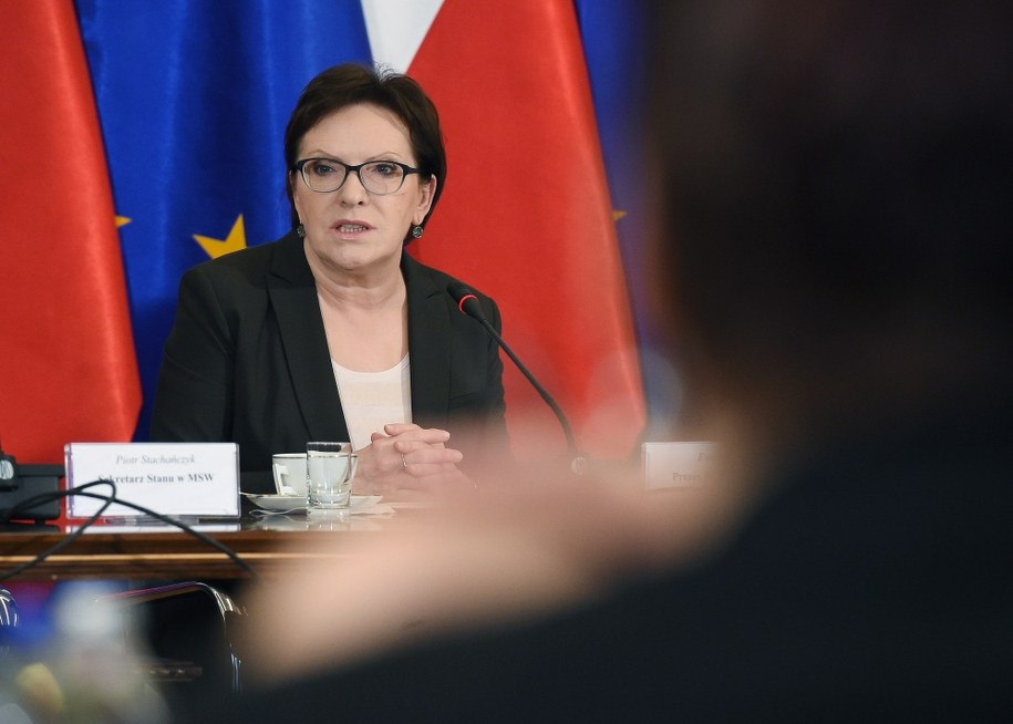 Premier Ewa Kopacz /Radek Pietruszka /PAP