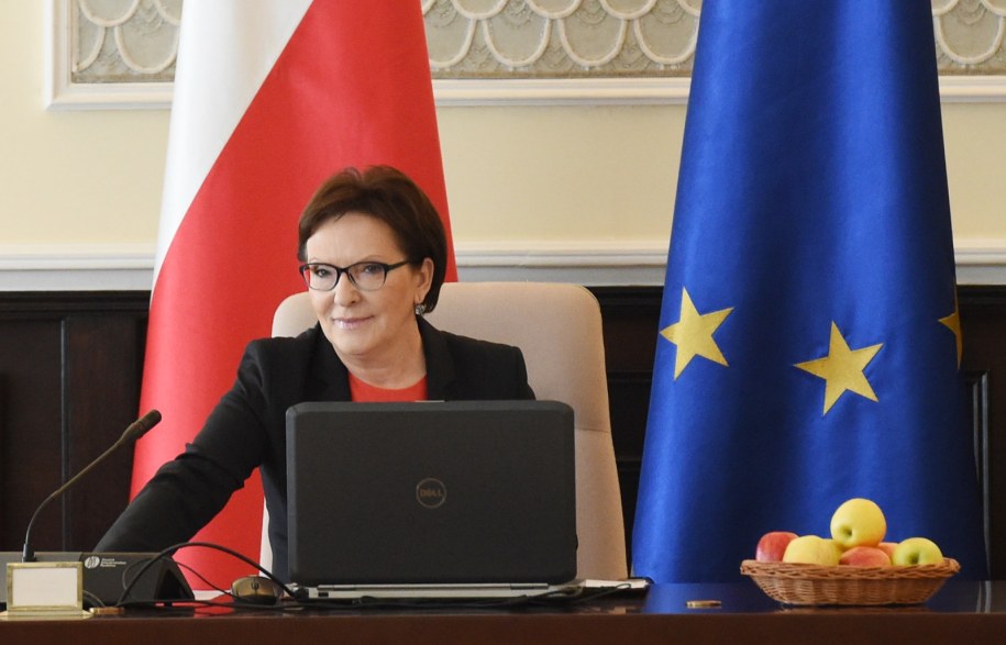 Premier Ewa Kopacz /Radek Pietruszka /PAP