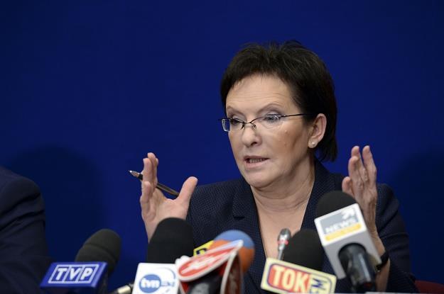 Premier Ewa Kopacz /AFP