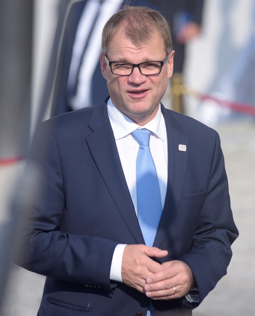 Premier Finladndii Juha Sipila nie chce współpracy z Partią Finów. /East News