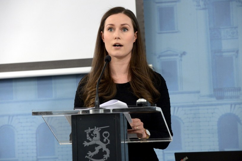 Premier Finlandii Sanna Marin /AFP