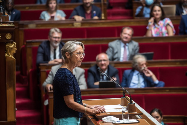 Premier Francji Elisabeth Borne /Christophe Petit-Tesson /PAP/EPA