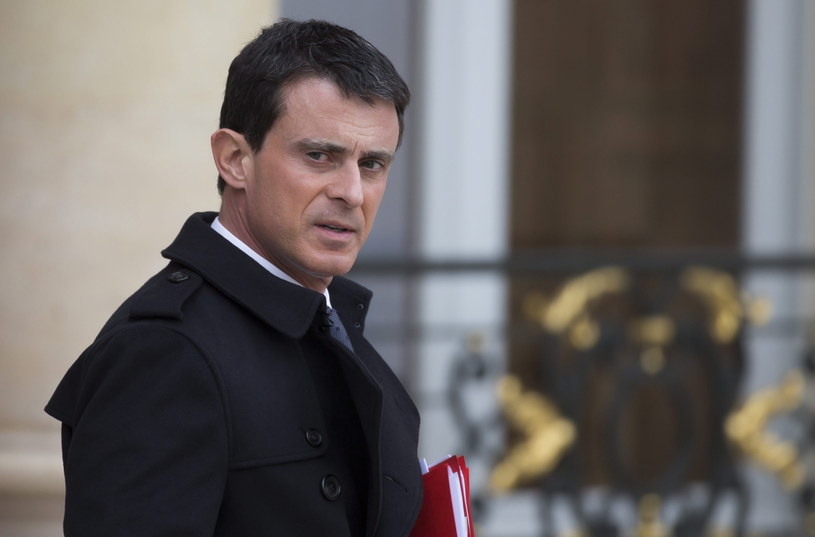 Premier Francji Manuel Valls /PAP/EPA