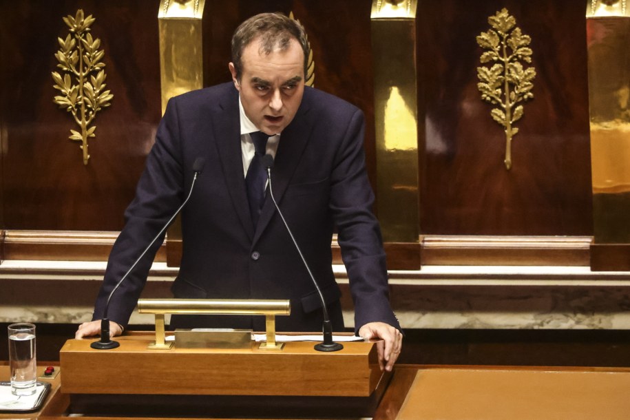 Premier Francji Sebastien Lecornu /Teresa Suarez /PAP/EPA